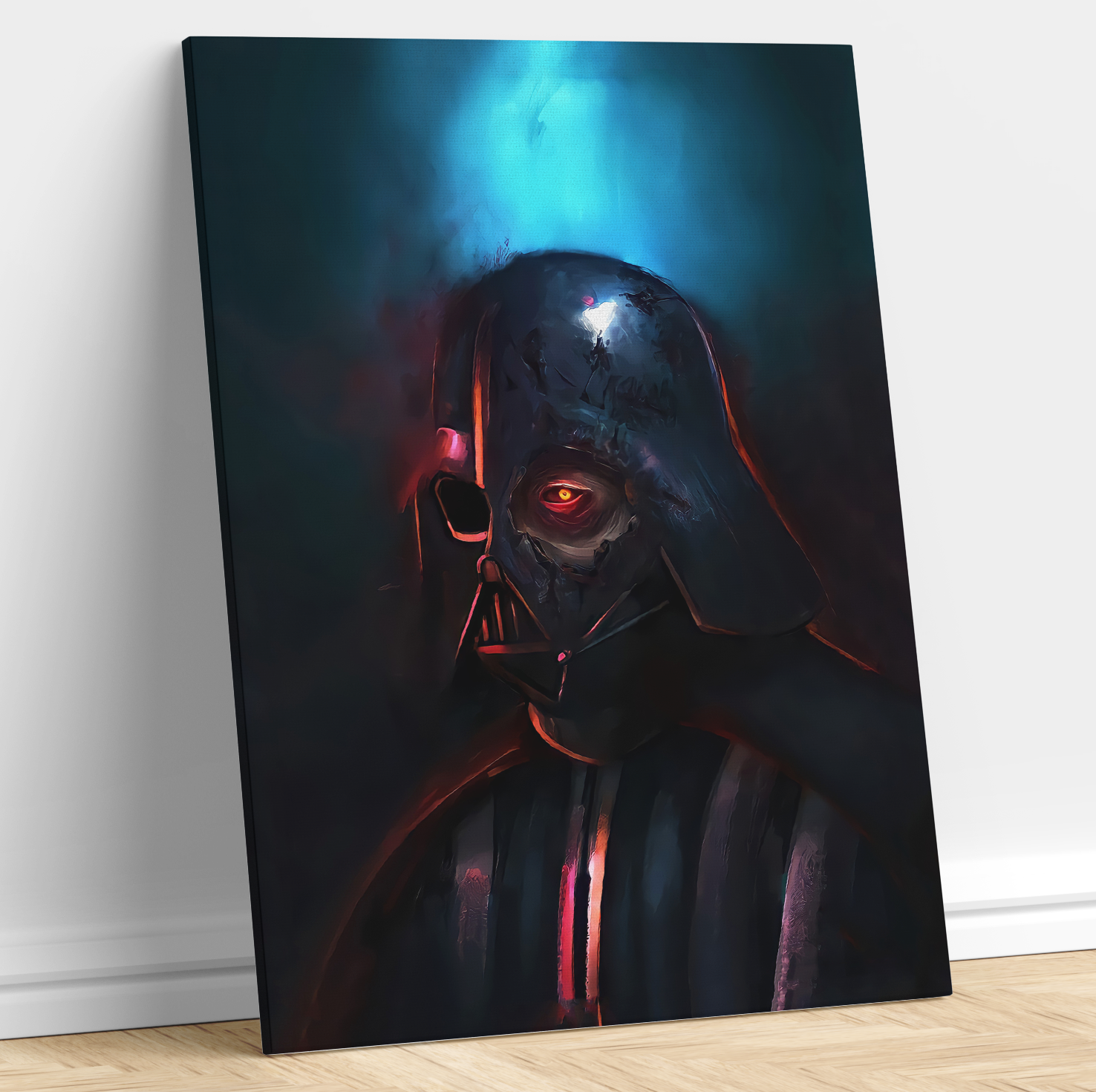 Darth Vader Serie Obiwan Star Wars Estilo Pintura