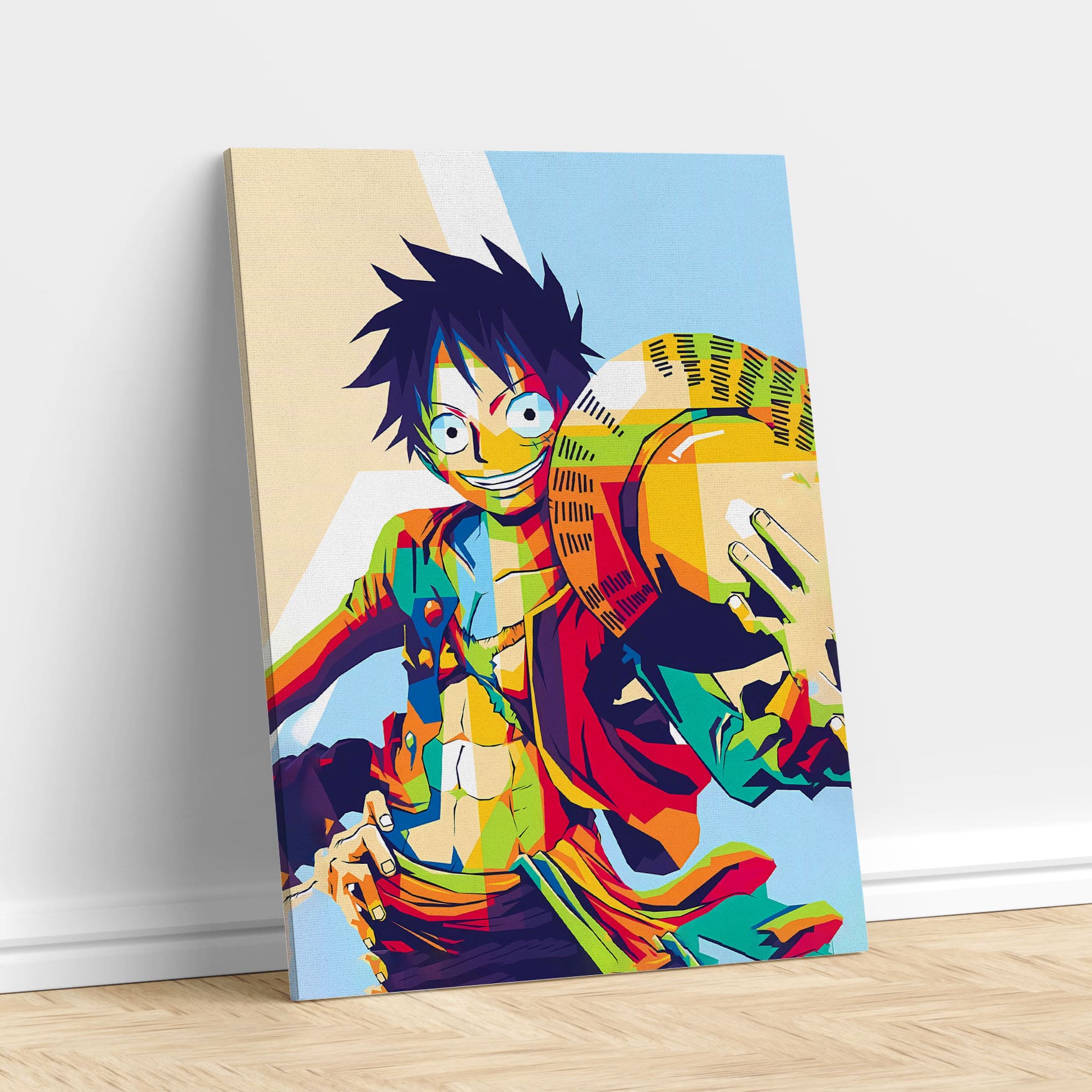 Luffy One Piece Pop-art Anime