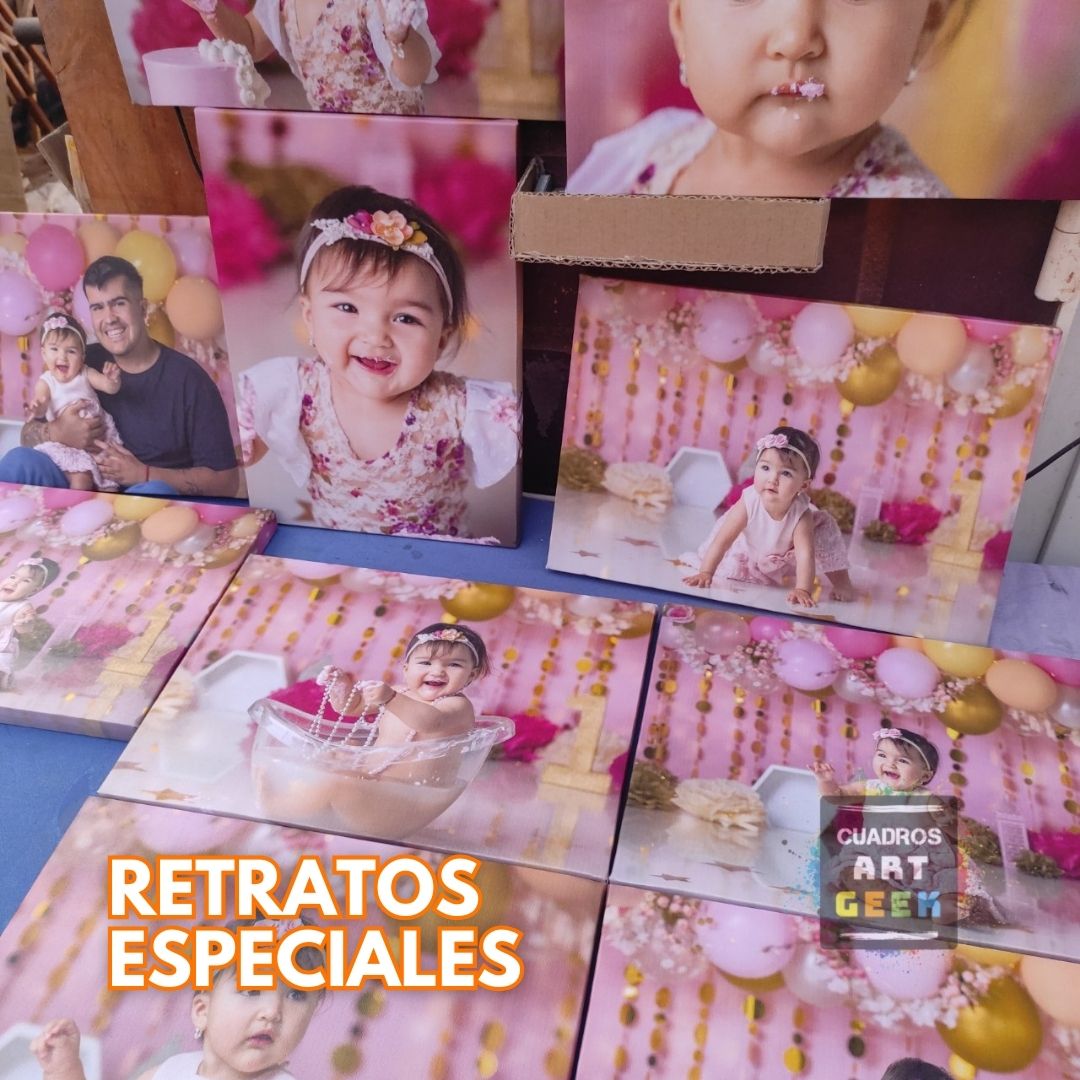 Cuadro Lienzo Canvas Personalizado + ¿Luz Neón?