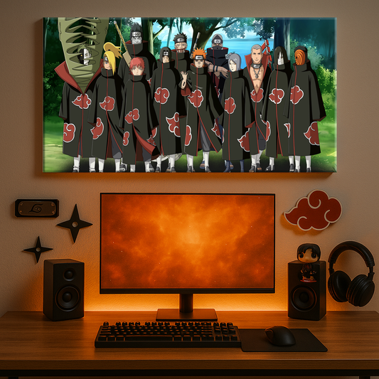 Cuadro Exclusivo Akatsuki Naruto Shippuden